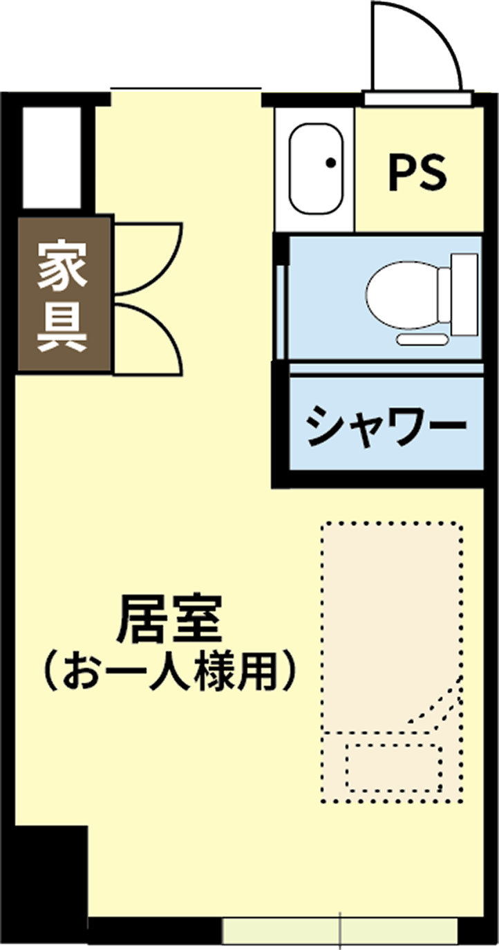 間取り図（お一人様用）